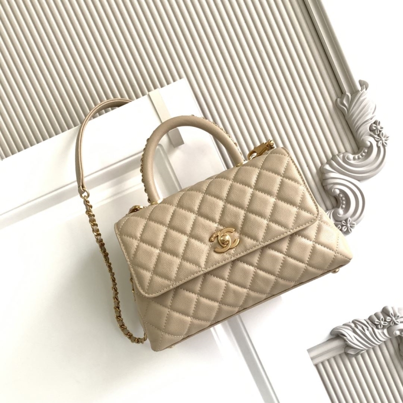 Ch**el top handle bags